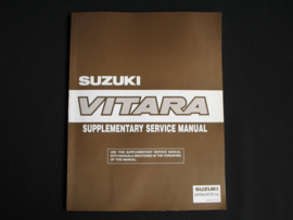 Workshop manual Suzuki Vitara (SE416) suppplement