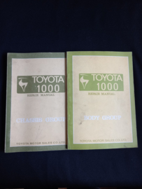 Werkplaatshandboek Toyota 1000 chassis en carrosserie (KP30 en KP36V)