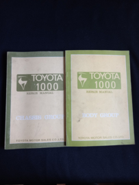 Workshop manual Toyota 1000 chassis and bodywork (KP30 and KP36V)