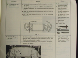 Werkplaatshandboek Honda Accord (1979) carrosserie