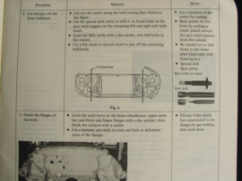 Workshop manual Honda Accord (1979) bodywork