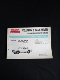 Onderdelenboek Toyota Corona (RT100, RT102, RT104, RT110, RT112, RT114, RT116, RT117 en RT118 series)