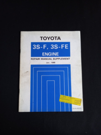 Werkplaatshandboek Toyota 3S-F en 3S-FE supplement