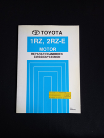 Workshop manual Toyota 1Z and 2RZ-E emission control (Dutch)