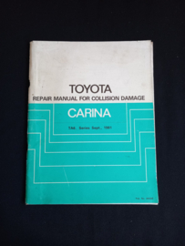 Workshop manual Toyota Carina bodywork (TA6_ series)