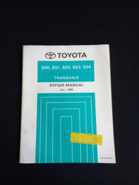 Workshop manual Toyota S50, S51, S52, S53 and S54 transaxle