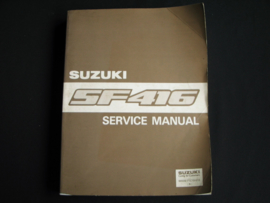 Werkplaatshandboek Suzuki Swift (SF416) (augustus 1991)