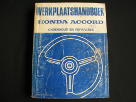 Workshop manual Honda Accord (1982 model) (Netherlands)