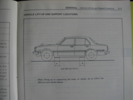 Workshop manual Toyota Corona (1974 - 1978) chassis and bodywork