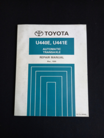 Workshop manual Toyota U440E and U441E automatic transaxle