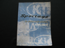 Werkplaatshandboek Kia Sportage (1998) supplement