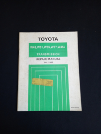 Workshop manual Toyota W45, W51, W55, W57 and W45J transmission