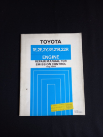 Werkplaatshandboek Toyota 1E, 2E, 2Y, 3Y, 21R en 22R emissiesysteem