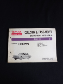 Onderdelenboek Toyota Crown (RS110, MS111, MS112 en LS110 series)