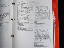 Werkplaatshandboek Citroën Saxo uitrusting en carrosserie