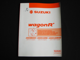 Werkplaatshandboek Suzuki WagonR+ (RB310, RB412 en RB413D) elektrische schema's