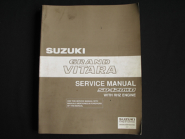 Workshop manual Suzuki Grand Vitara (SQ420WD) RHZ engine