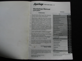 Workshop manual Kia Sportage Intercooler Turbo II (1996) supplement