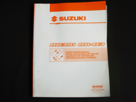 Workshop manual Suzuki WagonR+ (RB310 and RB413) wiring diagrams (3th edition)