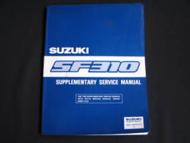 Werkplaatshandboek Suzuki Swift (SF310) supplement