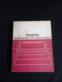 Werkplaatshandboek Toyota Corona en Carina II chassis en carrosserie (AT151, ST150 en CT150 series)