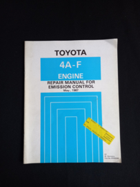 Workshop manual Toyota 4A-F emission control