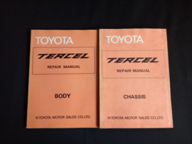 Werkplaatshandboek Toyota Tercel chassis en carrosserie