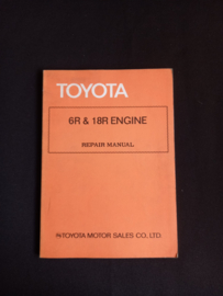 Workshop manual Toyota 6R and 18R engine