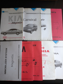 Training books Kia (9 pieces)