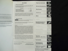 Werkplaatshandboek Honda Legend Coupé (1994) supplement