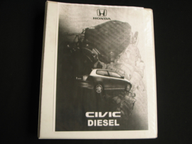 Construction and Function book Honda Civic diesel (2002)