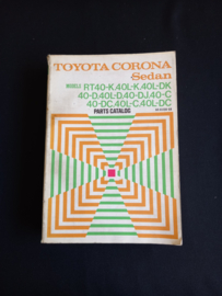 Onderdelenboek Toyota Corona Sedan (93206-68)