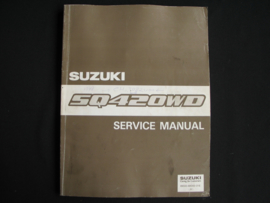 Workshop manual Suzuki Grand Vitara (SQ420WD) (July 1998)