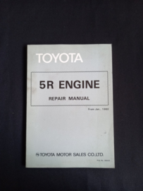 Workshop manual Toyota 5R engine
