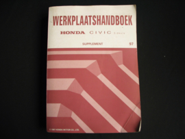 Werkplaatshandboek Honda Civic Supplement (1997) (5-deurs)