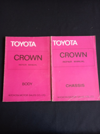 Werkplaatshandboek Toyota Crown chassis en carrosserie (MS & RS series) (1971)