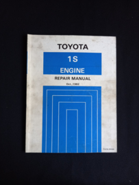 Workshop manual Toyota 1S engine