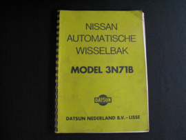 Workshop manual Nissan/ Datsun (3N71B)