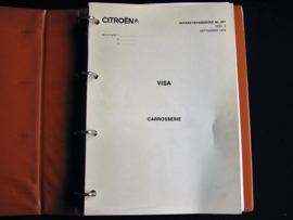 Werkplaatshandboek Citroën Visa (1978) carrosserie