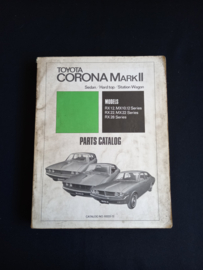 Onderdelenboek Toyota Corona Mark II Sedan, Hardtop en Station Wagon