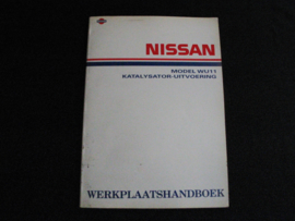 Werkplaatshandboek Nissan Bluebird (WU11) Katalysator-uitvoering