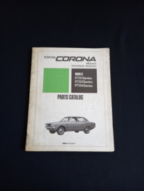 Parts catalog Toyota Corona Sedan and Station Wagon (RT81, RT83 and RT84 series)