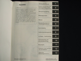 Werkplaatshandboek Honda Accord (1986) elektrische schema's