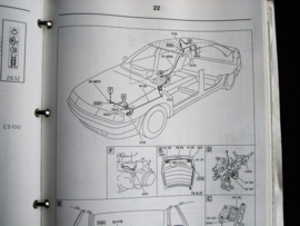 Workshop manual Citroën Xantia (1995 - 1997) wiring diagrams