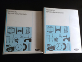 Information and workshop manuals Ford (12 pieces)