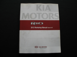 Workshop manual Kia Rio (2012) clutch, transmission, suspension, brakes, heating and airco