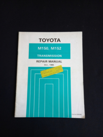 Workshop manual Toyota M150 and M152 transmission
