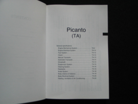 Technical service data book Kia (2012)