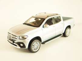 Mercedes Benz X Class (2017) zilverkleurig