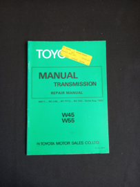 Werkplaatshandboek Toyota W45 en W55 transmissie